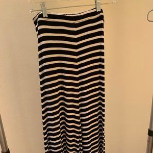 BCBG MAXAZRIZA Striped MAXI Skirt